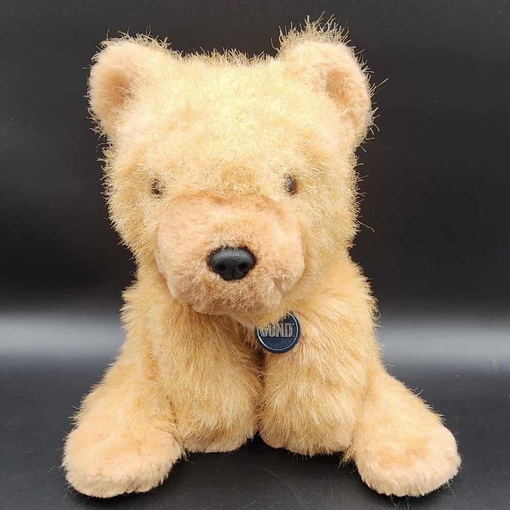 Gund 11" Tan Collectors Classics Limited Edition Bear Vintage Plush Shaggy Toy